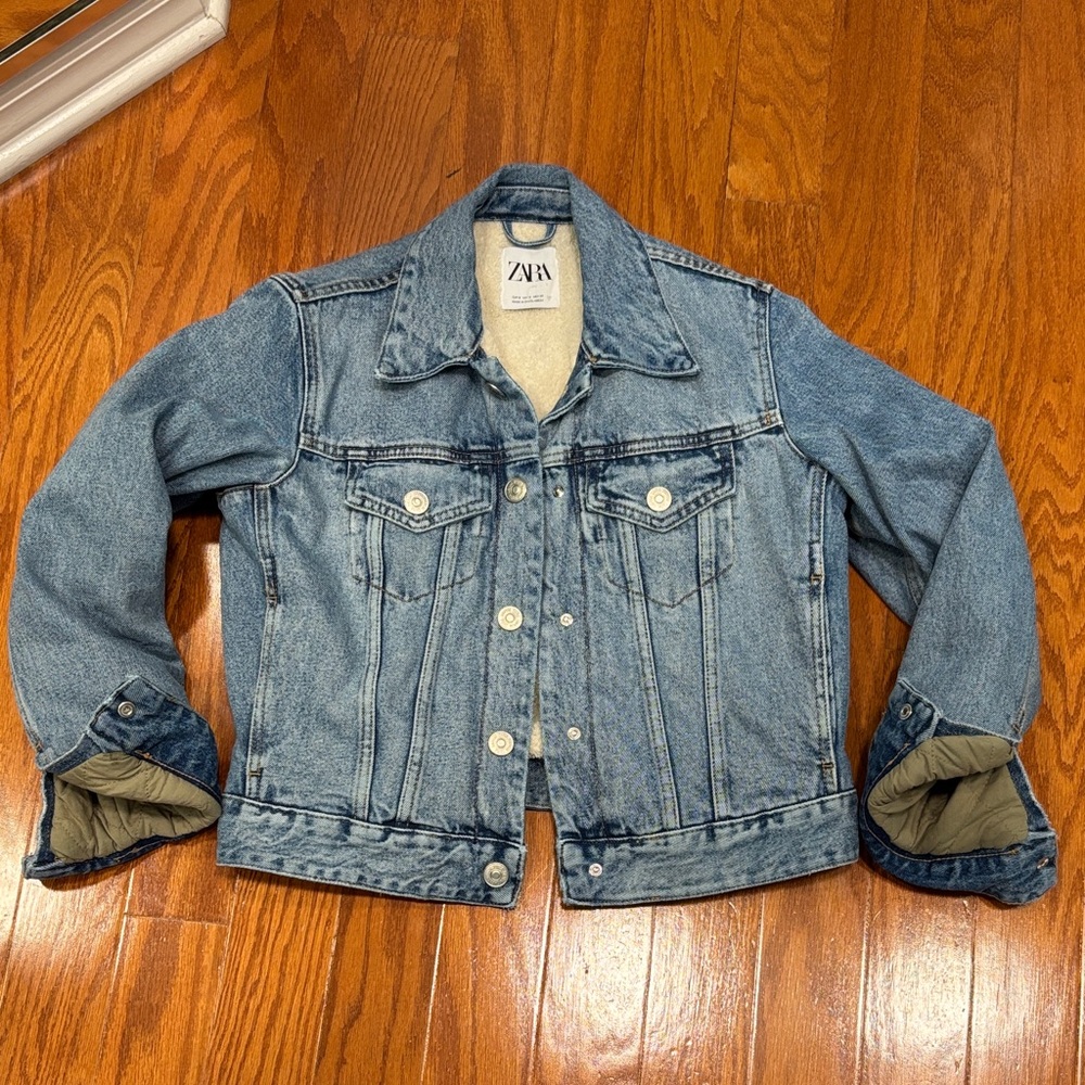 Zara Light Blue Denim Jacket